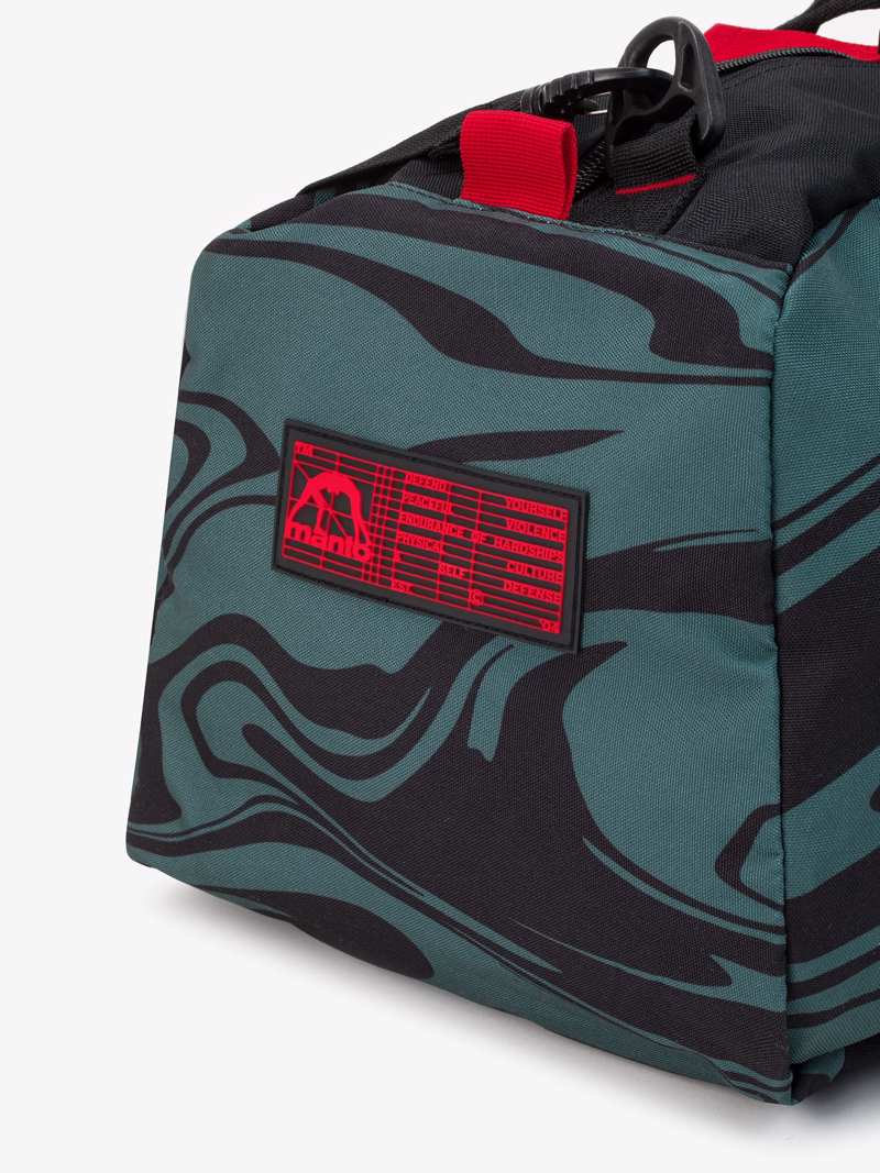 MANTO sports bag / backpack Grid Green